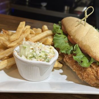Frontier Perk Cafe - Fried fish sandwich - Cafes Near Me - St. Charles, Missouri