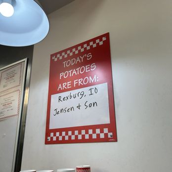 Five Guys - Always have to give the farmers their props - Burgers Near Me - Tualatin, Oregon