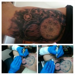 AJ doing his thing. Little sore and red. It'll look better once healed up. AJ doing his thing. Little sore and red. It'll look better once healed up.