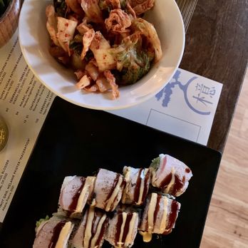 O-Ku - Kimchi and Tuna Tataki Roll - Sushi Bars Near Me - Charleston, South Carolina