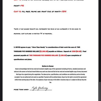 More Than Handy - Contract - Handyman Near Me