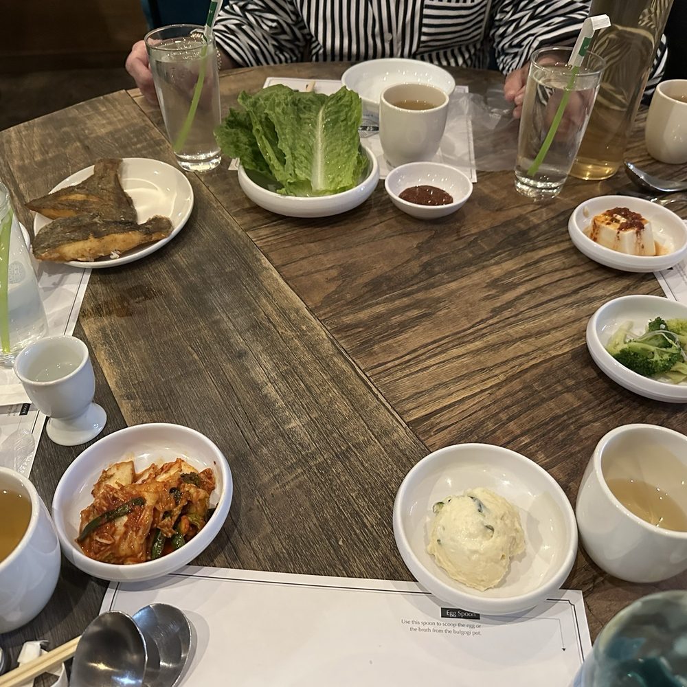 Sam Woo Jung - Banchan in anticipation of the Bulgogi (L) - Korean Near Me - New York, New York Sam Woo Jung - Banchan in anticipation of the Bulgogi (L) - Korean Near Me - New York, New York