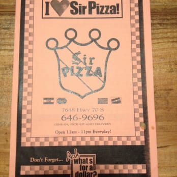 SIR Pizza - Menu - Pizza Near Me - Nashville, Tennessee SIR Pizza - Menu - Pizza Near Me - Nashville, Tennessee