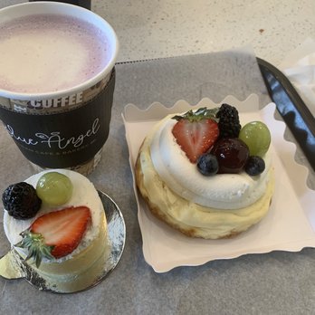 Blue Angel - Mango mousse cake and cheesecake - Bakeries Near Me - Fort Lee, New Jersey