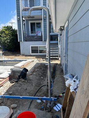 Outdoor Shower - Outdoor shower install Outdoor Shower - Outdoor shower install