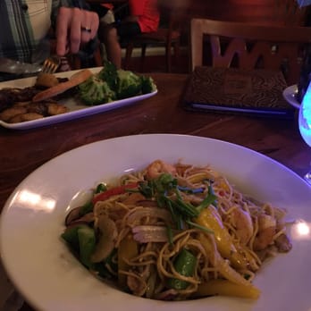 Kona Cafe - The Asian noodles with shrimp. - Sushi Bars Near Me - Lake Buena Vista, Florida Kona Cafe - The Asian noodles with shrimp. - Sushi Bars Near Me - Lake Buena Vista, Florida