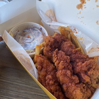Starbird Chicken - 3 Nashville Hot Tender Box - Chicken Shop Near Me - Walnut Creek, California Starbird Chicken - 3 Nashville Hot Tender Box - Chicken Shop Near Me - Walnut Creek, California