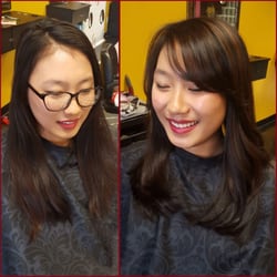 Before the highlights/Layered Cut & After. Look good, right? Of course! All hair types. #MsNeiky
