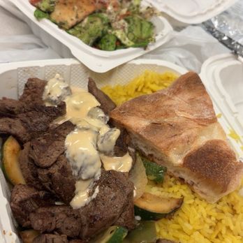Churrasco Grill - Beef kebab plate - Mediterranean Near Me - Fresno, California Churrasco Grill - Beef kebab plate - Mediterranean Near Me - Fresno, California