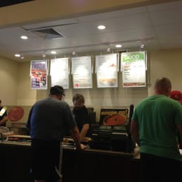 customers at counter customers at counter