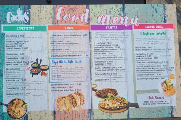 Menu photo 3 Cactus Grille Loveland, CO Menu photo 3 Cactus Grille Loveland, CO