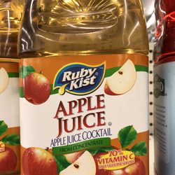 Dollartree Stores - Lots of juice and food to choose from