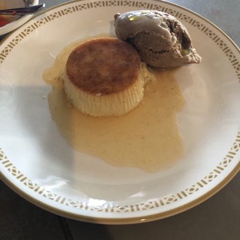 Rella - Flan and coffee ice cream - Seafood Near Me - Rochester, New York
