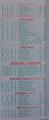 Menu photo 2 88 Chinese Restaurant Lancaster, SC