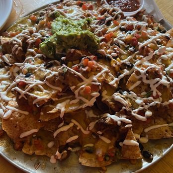 Happy Camper - Pulled Pork Nachos - Pizza Near Me - Chicago, Illinois