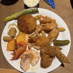 Spring River Buffet - Various buffet food.