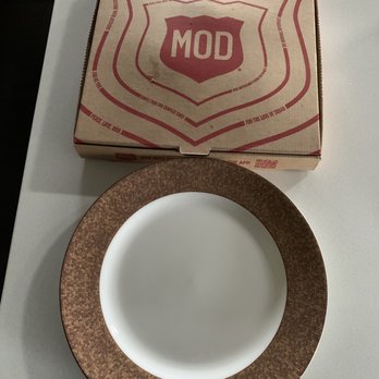 MOD Pizza - Pizza is on smaller size, about the size of a dinner plate, but so very worth the great price!! - Pizza Near Me - Johnstown, Colorado MOD Pizza - Pizza is on smaller size, about the size of a dinner plate, but so very worth the great price!! - Pizza Near Me - Johnstown, Colorado