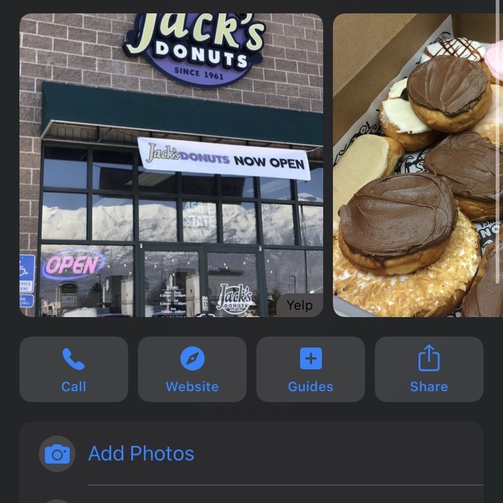 Jack's Donuts American Fork - Maps showing they are open. - Donuts Near Me - American Fork, Utah