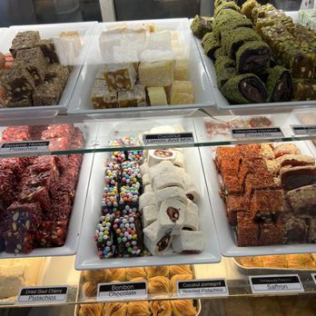 Middle East Market - Such a huge selection of delectable Turkish Delights! - Grocery Near Me - Berkeley, California
