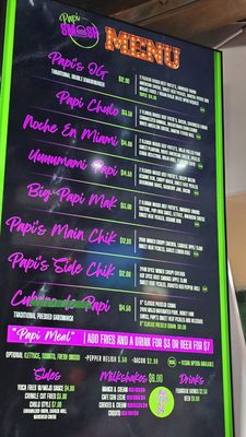Menu photo 7 Papi Smash'd Burger Orlando, FL