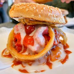 Pete's Roast Beef - I only get so many minutes, don't wanna spend 'em all on the clock Big Beef Five Way from #PetesRoastBeef