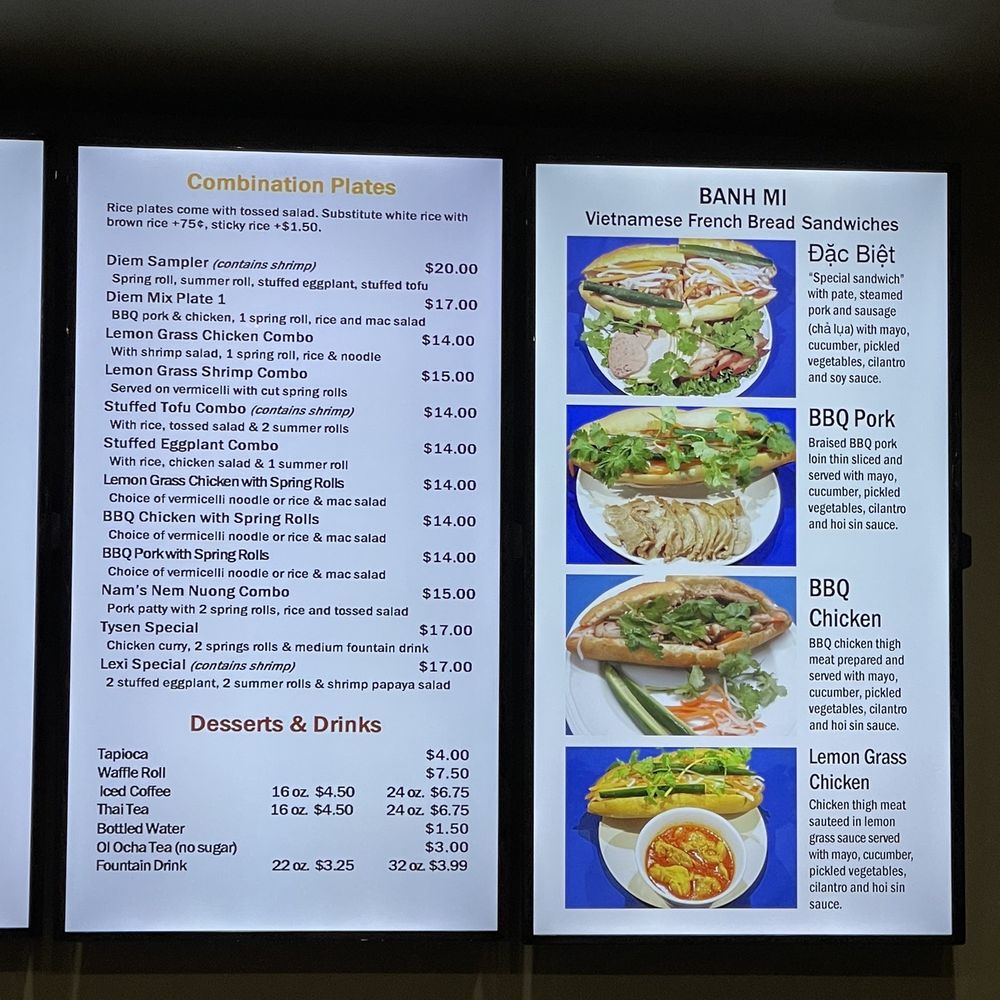 Diem 99 Cafe - Menu - Vietnamese Near Me - Aiea, Hawaii Diem 99 Cafe - Menu - Vietnamese Near Me - Aiea, Hawaii