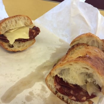 Salumi - Mole.  Peppers and onion. Fontina - Italian Near Me - Seattle, Washington