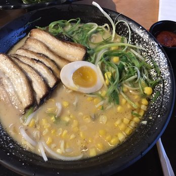 Ramen Hakata - Chasu miso ramen with hakata spicy sauce on the side - Ramen Near Me - Lewisville, Texas