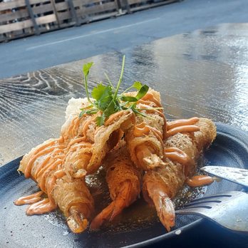 Rustic Root - Firecracker Shrimp - Cocktail Bars Near Me - San Diego, California Rustic Root - Firecracker Shrimp - Cocktail Bars Near Me - San Diego, California