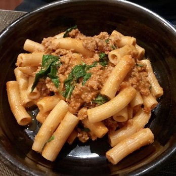Baci Cafe and Wine Bar - Rigatoni con Salsiccia - Italian Near Me - Healdsburg, California Baci Cafe and Wine Bar - Rigatoni con Salsiccia - Italian Near Me - Healdsburg, California