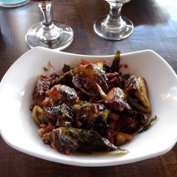 Haven Craft Kitchen + Bar - Brussels sprouts with Prosciutto. - New American Near Me - Orange, California