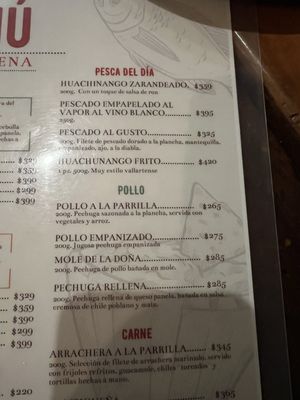 Menu photo 1 Mi Querencia Puerto Vallarta, JAL Menu photo 1 Mi Querencia Puerto Vallarta, JAL
