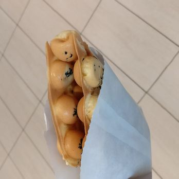 Toast Delight - Black sesame egg waffle - Desserts Near Me - Markham, Ontario