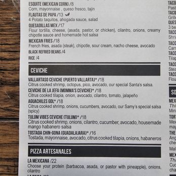 La Mala Mexican Inspired Cocktails - Menu - Cocktail Bars Near Me - Durham, North Carolina