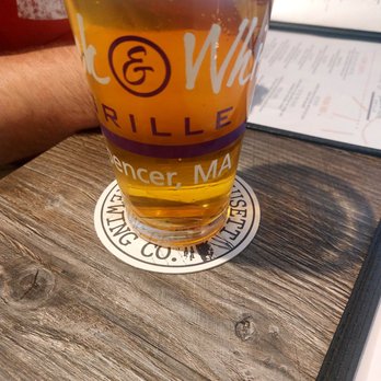 Black & White Grille - Steel rail beer from Massachusetts - American Near Me - Spencer, Massachusetts