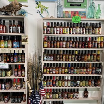 The Florida Key Lime Pie Company - Hot sauces anyone? - Desserts Near Me - Cocoa Beach, Florida The Florida Key Lime Pie Company - Hot sauces anyone? - Desserts Near Me - Cocoa Beach, Florida