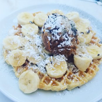 Ollo - Vanilla waffles - New American Near Me - Malibu, California Ollo - Vanilla waffles - New American Near Me - Malibu, California
