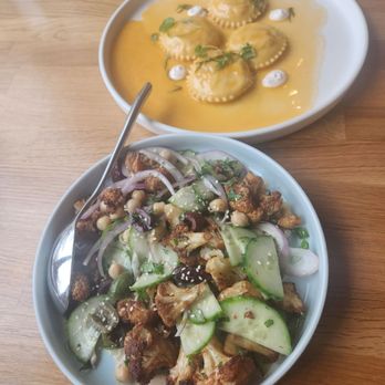 Opal - Lobster ravioli and cauliflower - New American Near Me - Washington, DC, District of Columbia