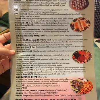 Cafe Paprika - Moroccan Near Me - Aurora, Colorado