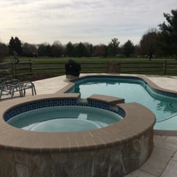 Our stone pool deck is absolutely beautiful! Our stone pool deck is absolutely beautiful!