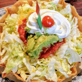 Rodrigo's Mexican Grill - Chicken Tostada Salad. - Mexican Near Me - Orange, California Rodrigo's Mexican Grill - Chicken Tostada Salad. - Mexican Near Me - Orange, California