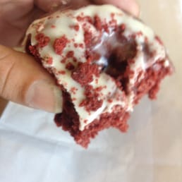Red Velvet donut. :P Red Velvet donut. :P