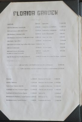 Menu photo 3 Florida Garden Ezeiza Ezeiza, B