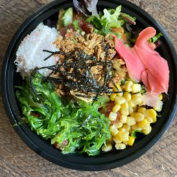 Custom poke bowl Custom poke bowl