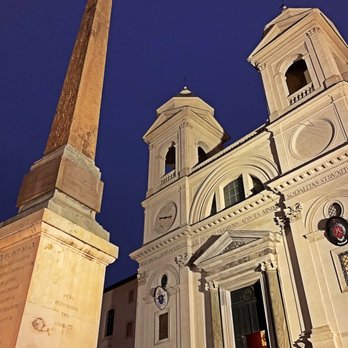 Scalinata di Trinità dei Monti - Rome, Italy: The Obelisco Sallustiano, moved here in 1789, is a Roman obelisk inspired by ancient Egypt. - Landmarks & Historical Buildings Near Me - Rome, RM Scalinata di Trinità dei Monti - Rome, Italy: The Obelisco Sallustiano, moved here in 1789, is a Roman obelisk inspired by ancient Egypt. - Landmarks & Historical Buildings Near Me - Rome, RM