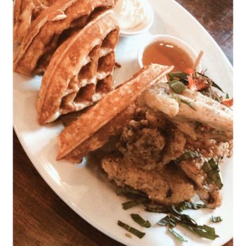 Nue - Chengdu Chicken & Waffles - Tapas/Small Plates Near Me - Seattle, Washington