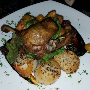 Barleymash - Wind & sea. Duo of spiced duck confit and pan seared JUMBO scallops. It was an epicurean delight! - Sports Bars Near Me - San Diego, California