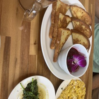 Redhead Bay Cafe - Gluten free French toast and eggs - New American Near Me - Virginia Beach, Virginia