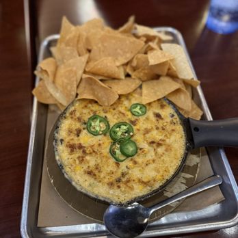 Fat Heads Saloon - Three cheese corn dip - Chicken Wings Near Me - Pittsburgh, Pennsylvania