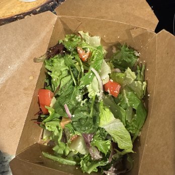 Meso Maya Comida y Copas - Missing toppings (apple) on an already minimal $8 salad - Mexican Near Me - Fort Worth, Texas